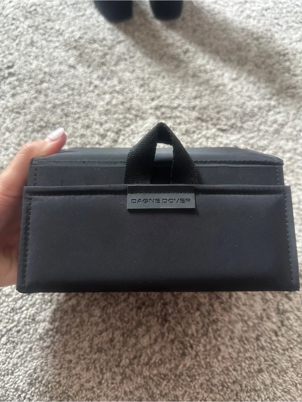Dagne Dover Black Foldable Eyewear Organizer